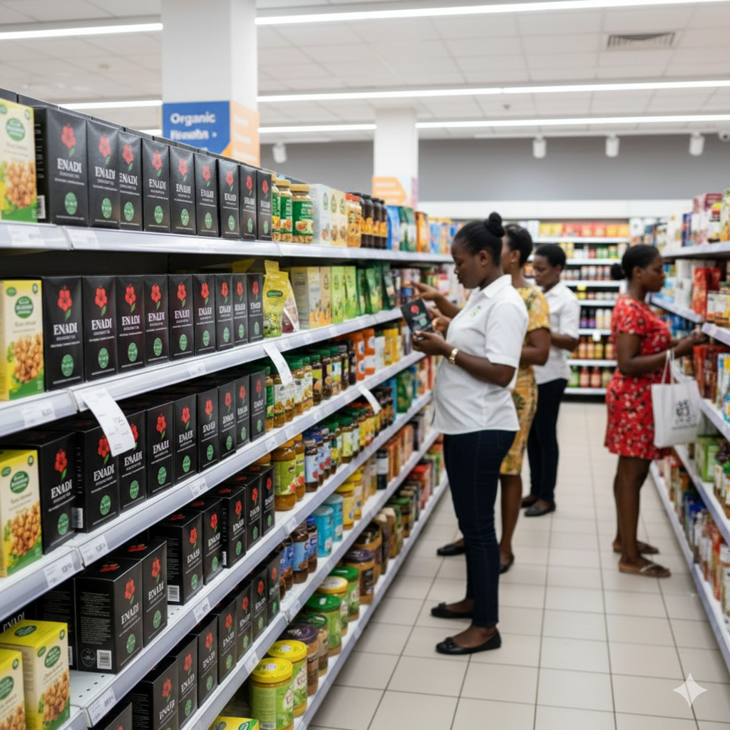 Supermarkets & Organic Shops